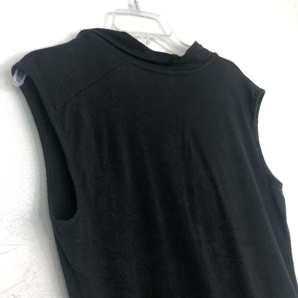 Michael Kors Black Sleeveless Cowl Neck Blouse M - Picture 12 of 13